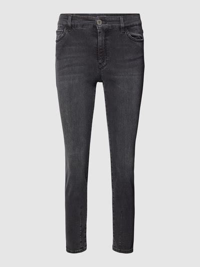 Marc Cain Cropped Slim Fit Jeans Anthrazit Online Kaufen