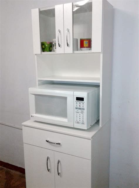 Mueble Alacena Repostero Microondas Organizador Melamina S 459 00 En