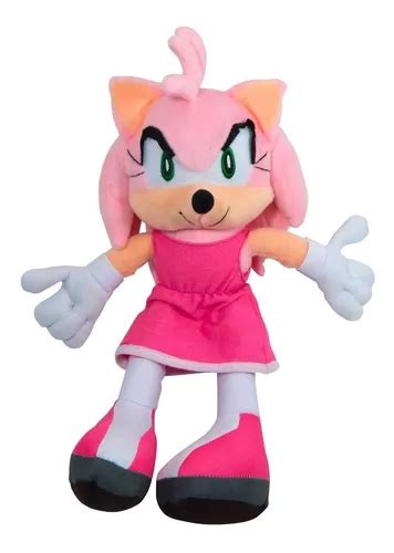 Sonic Peluche Amy Rose Rosa Erizo Cm The Hedgehog Meses Sin Inter S