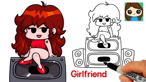 How To Draw Girlfriend Friday Night Funkin Drawing Girlfriend Fnf ...