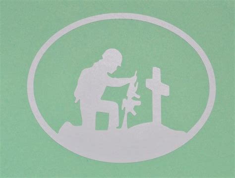 Fallen Soldier Vinyl Decal By Theartfultree On Etsy Vinyl Decals