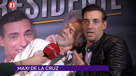 Miguel Ángel Solá Actor Maxi de la Cruz Actor Presentan la obra