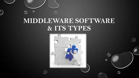 What is Middleware software and its types?