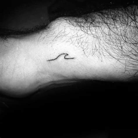 50 Simple Wave Tattoo Designs For Men - Water Ink Ideas