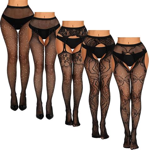 SKLVSEXY Plus Size Pantyhose Tights For Women Stockings Fishnet Bodystocking Lingerie Sexy Mesh