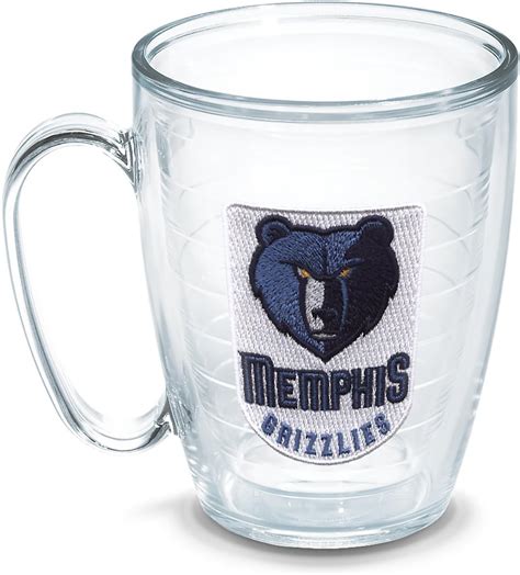 Tervis Nba Memphis Grizzlies Mug Emblem 16 Oz Clear Tumblers Glassware