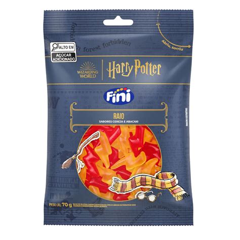 Doces Bala Harry Potter Raio 70g - Fini Bala Harry Potter Raio 70g - Fini