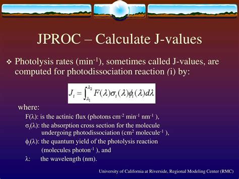 Ppt Photolysis Rates Processor Jproc Powerpoint Presentation Free