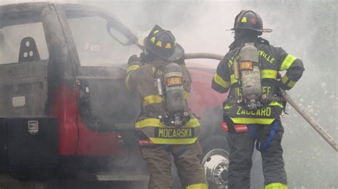 Pre Arrival Washingtonville Fd Working Truck Fire Youtube