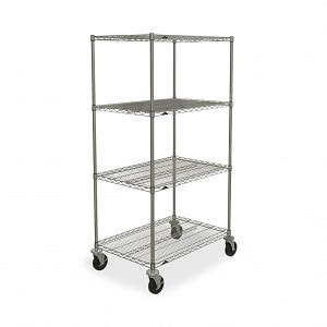 Intermetro Carts With Wire Shelves And Stem Casters Medline