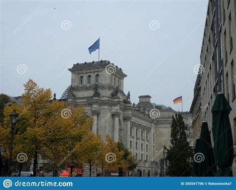 German Parliament Building in Berlin. Editorial Photo - Image of ...