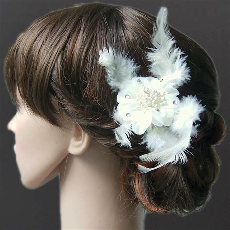 Fascinator Blume Haarblume Mini Hut Kopfschmuck Hochzeit Haarschmuck