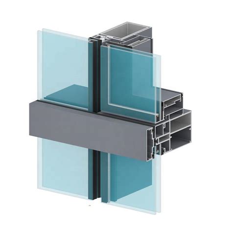 Custom High Quality Aluminum Curtain Wall Profile Exterior Aluminum