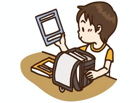 男の子ランドセルイラスト無料イラストならイラストAC