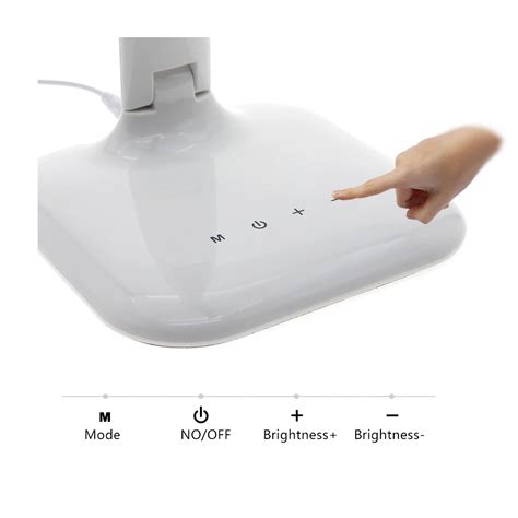 Купить складная светодиодная настольная лампа 5 уровня диммер 3 ...