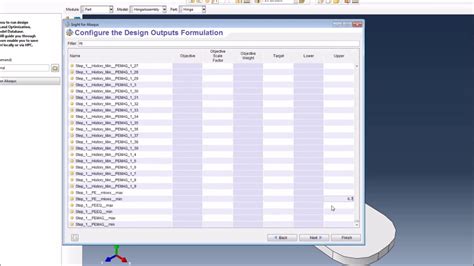 Simulia Isight Making A Doe Using The Isight Plugin In Abaqus Cae Youtube