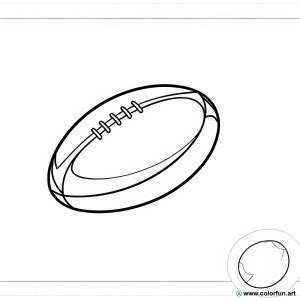 Coloriage D Un Ballon De Rugby T L Charger Ou Imprimer Gratuitement