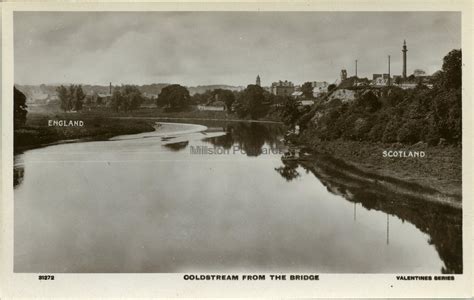 COLDSTREAM FROM THE BRIDGE - Millston Postcards