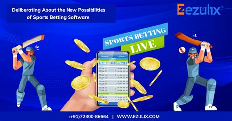 Deliberating About The New Possibilities Of Sports Betting Software