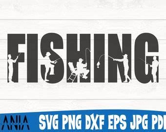 Gone Fishing Svg Fishing Svg Fishing Cilpart Vector For Silhouette