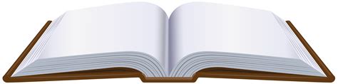 Clipart Of Open Book