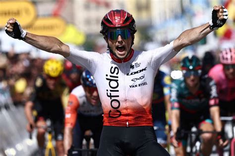 Tour de France 2023 Victor Lafay remporte la deuxième étape