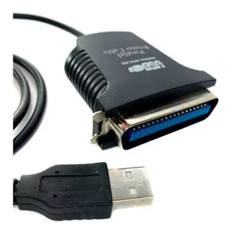 Cabo Paralelo P Usb Adaptador Impressora Pinos Kp Ad