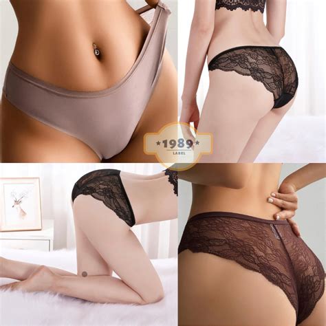Jual H M Seamless Brazillian Lace Celana Dalam Sexy Lingerie Shopee Indonesia