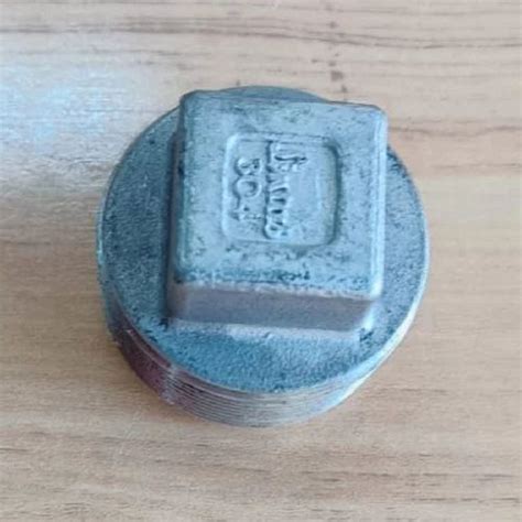 Polished Square Head Stainless Steel Threaded Plug For Pipe Fitting