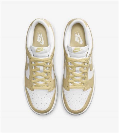 Dunk Low Team Gold And White Dv Release Date Nike Snkrs Sg