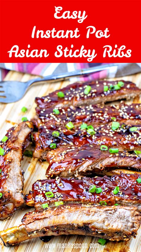 Easy Instant Pot Asian Sticky Ribs Manila Spoon