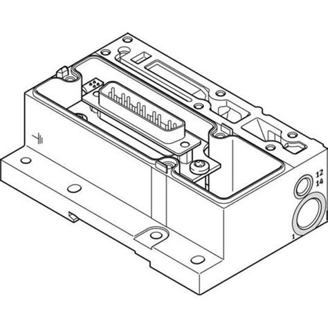 Festo VMPA1-MPM-EPL-G (540894) Elektrik-Anschaltung to buy in Fluidics ...