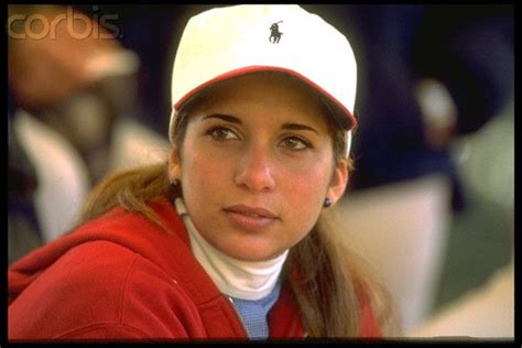 PRINCESS HAYA OF JORDAN AT A SHOW JUMPING COMPETITION Princess Haya