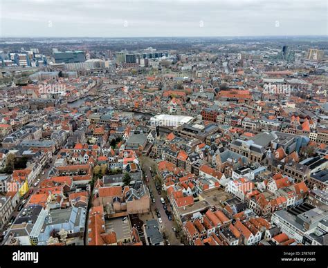 Aerial Cityscape View Leiden Hi Res Stock Photography And Images Alamy