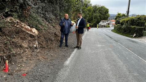 La Xunta Retoma Las Obras De Las Sendas Peatonales En La AC 221 En