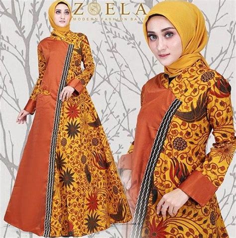 Model Baju Gamis Batik 2020 Desain Gaun Pengantin Dan Kondangan