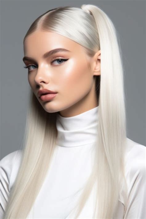 Platinum Blonde Hair Inspirations: Diverse Styles for a Bold New Look