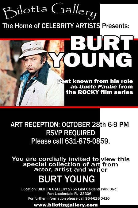 Burt Young Art Reception - Riverwalk Fort Lauderdale