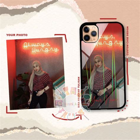 Jual DA CASE CASING SOFTCASE FOTO POLAROID CUSTOM GLASS KACA KILAT