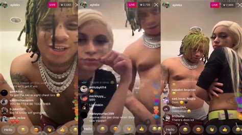 Trippie Redd And Ayleks On Instagram Live March 13th 2020 Youtube