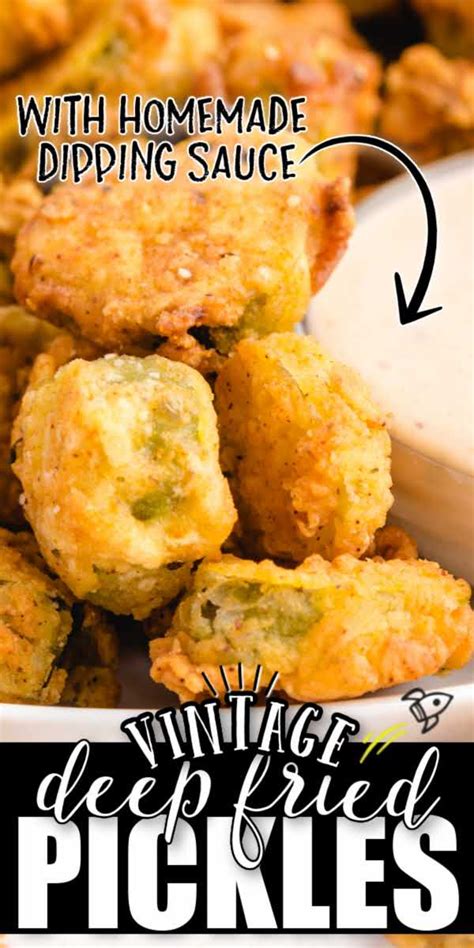 Easy Deep Fried Pickles Recipe Deep Fried Recipes Deep Fried Food