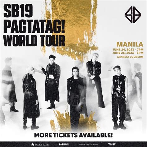 Sb Official On Twitter Pagtatag World Tour Manila More