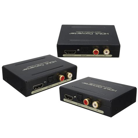 Hdmi To Hdmi Optical Spdif Rca L R P Ch Audio Extractor