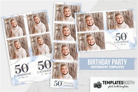 Birthday Photo Booth Templates - TemplatesBooth