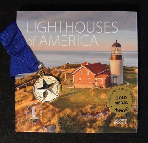 “Lighthouses of America” book wins gold medal from the Military Writers ...