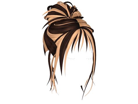 elena hairstyle bicolor addon  aeris  sims  maxis match game