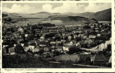 Ansichtskarte Postkarte Meggen Lennestadt Im Sauerland Akpool De