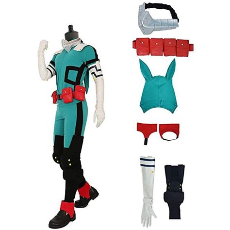 Anime Costumes My Hero Academia Deku Costume Boku No Akademia Izuku ...