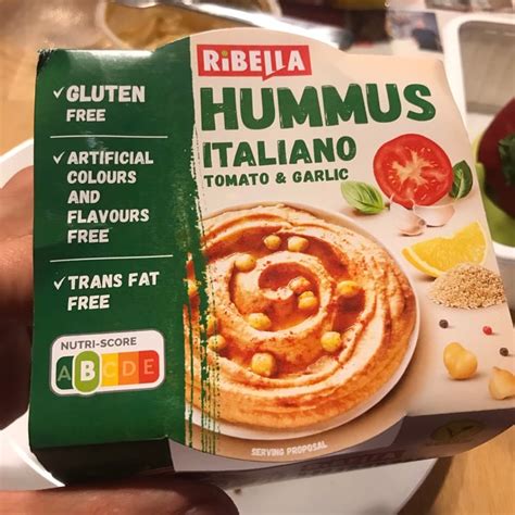 Ribella Hummus Italiano Tomato Garlic Review Abillion