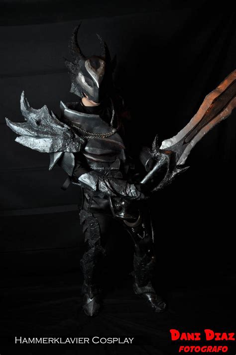 Skyrim Daedric Armor Cosplay by HammerklavierCosplay on DeviantArt